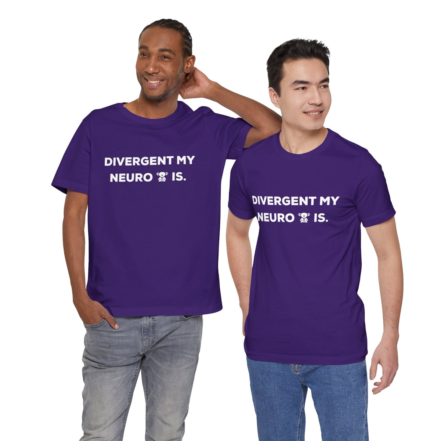 Divergent My Neuro Is - Unisex Jersey Short Sleeve Tee