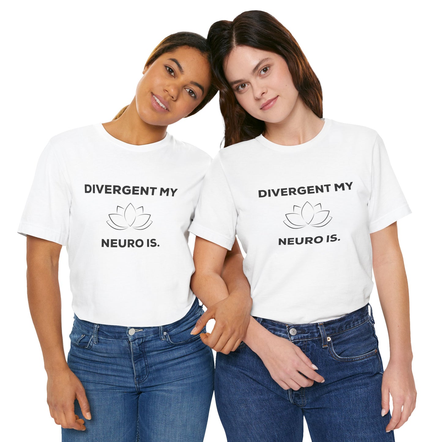 Divergent my Neuro Is - Unisex Jersey Short Sleeve Tee