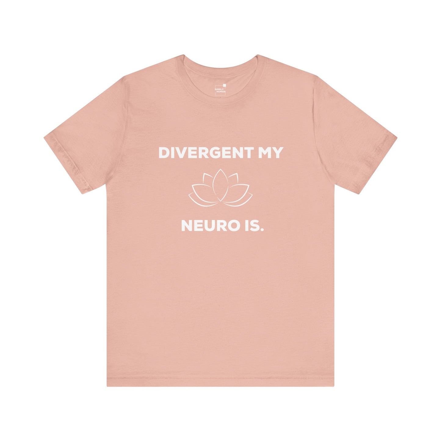 Divergent My Neuro Is - Unisex Jersey Short Sleeve Tee