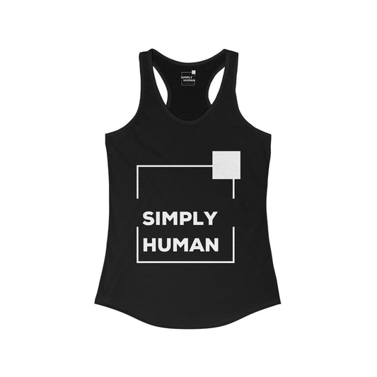 Simply Human - Women's Racerback Tank