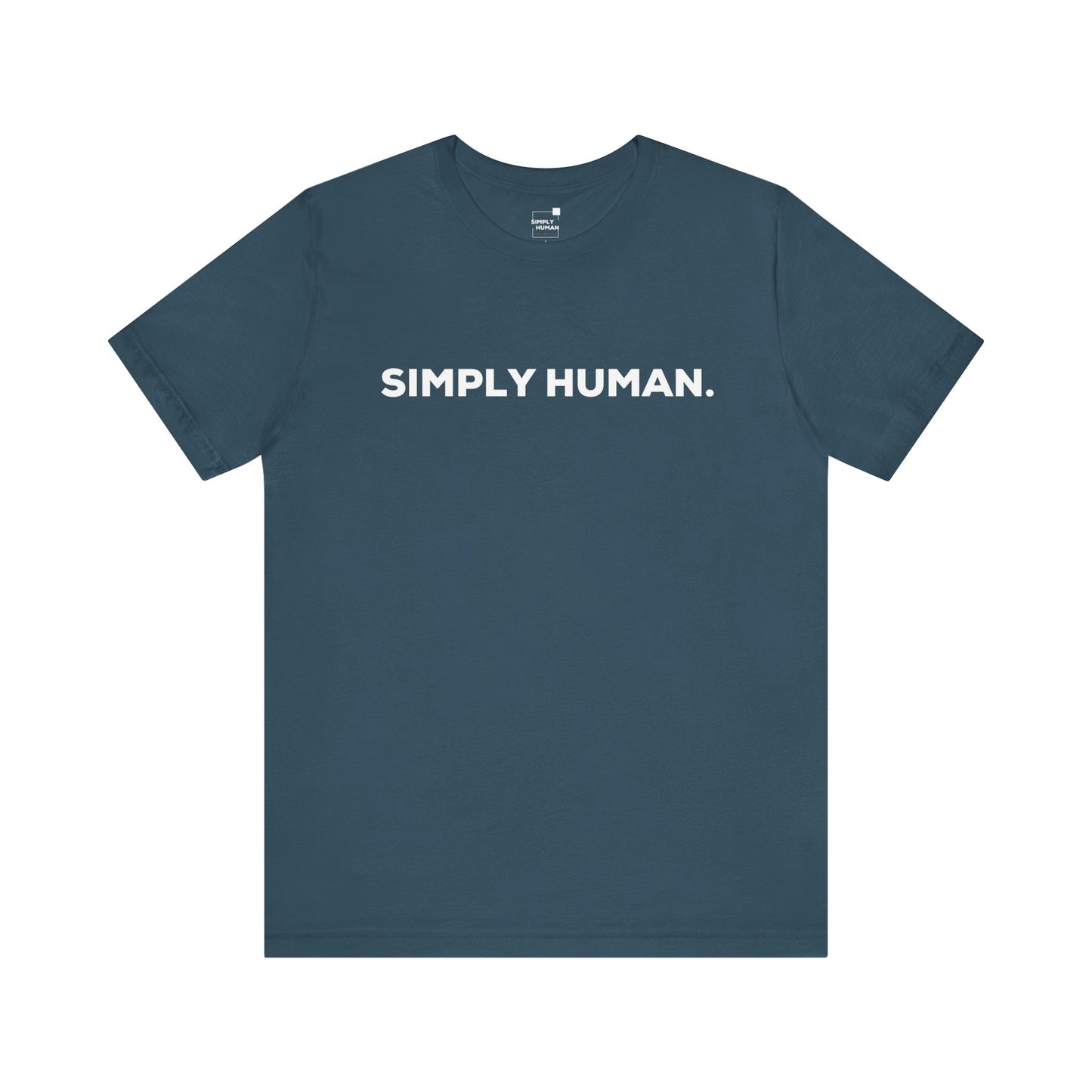 Simply Human period - Unisex Jersey Short Sleeve Tee