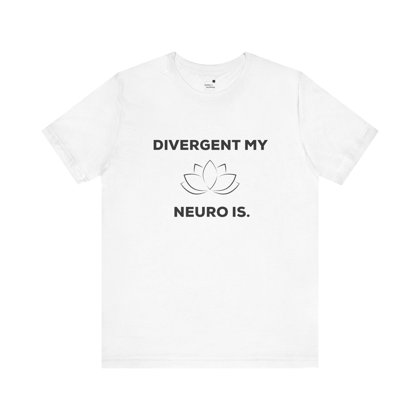 Divergent my Neuro Is - Unisex Jersey Short Sleeve Tee