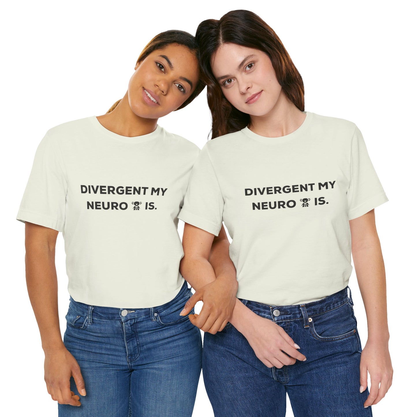 Divergent My Neuro Is - Unisex Jersey Short Sleeve Tee