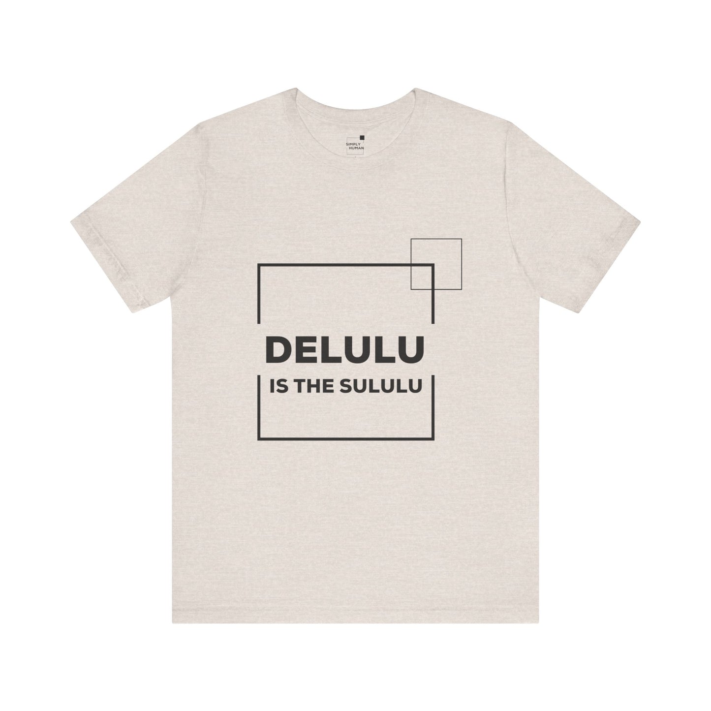 Delulu is the sululu - Unisex Jersey Short Sleeve Tee