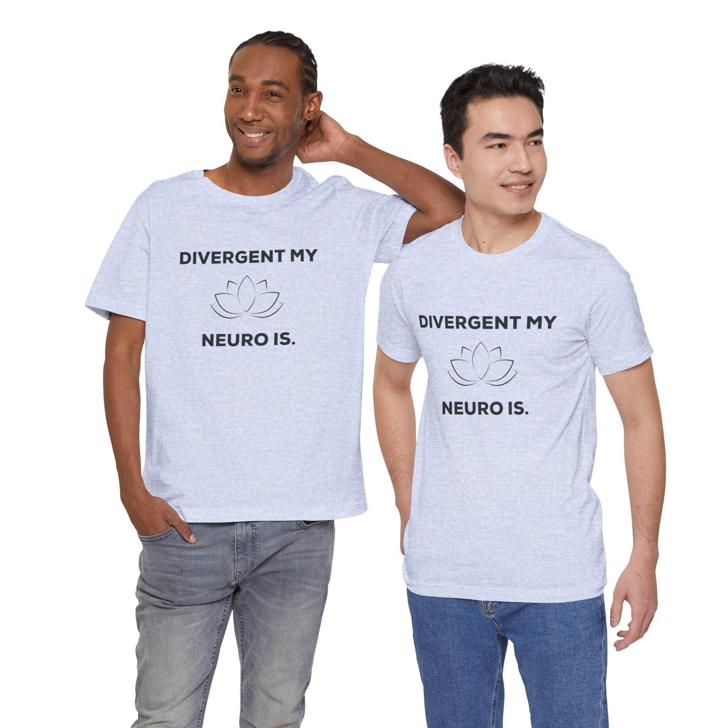 Divergent my Neuro Is - Unisex Jersey Short Sleeve Tee