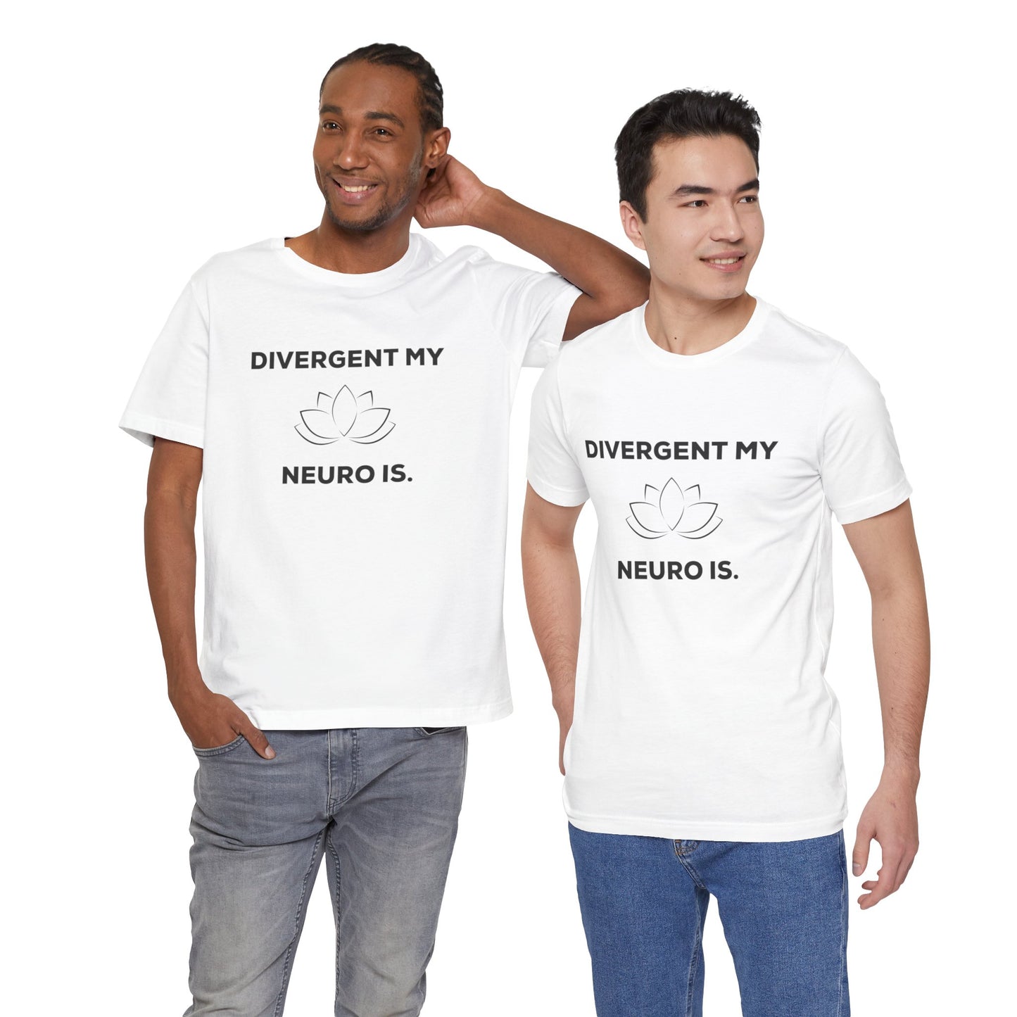 Divergent my Neuro Is - Unisex Jersey Short Sleeve Tee