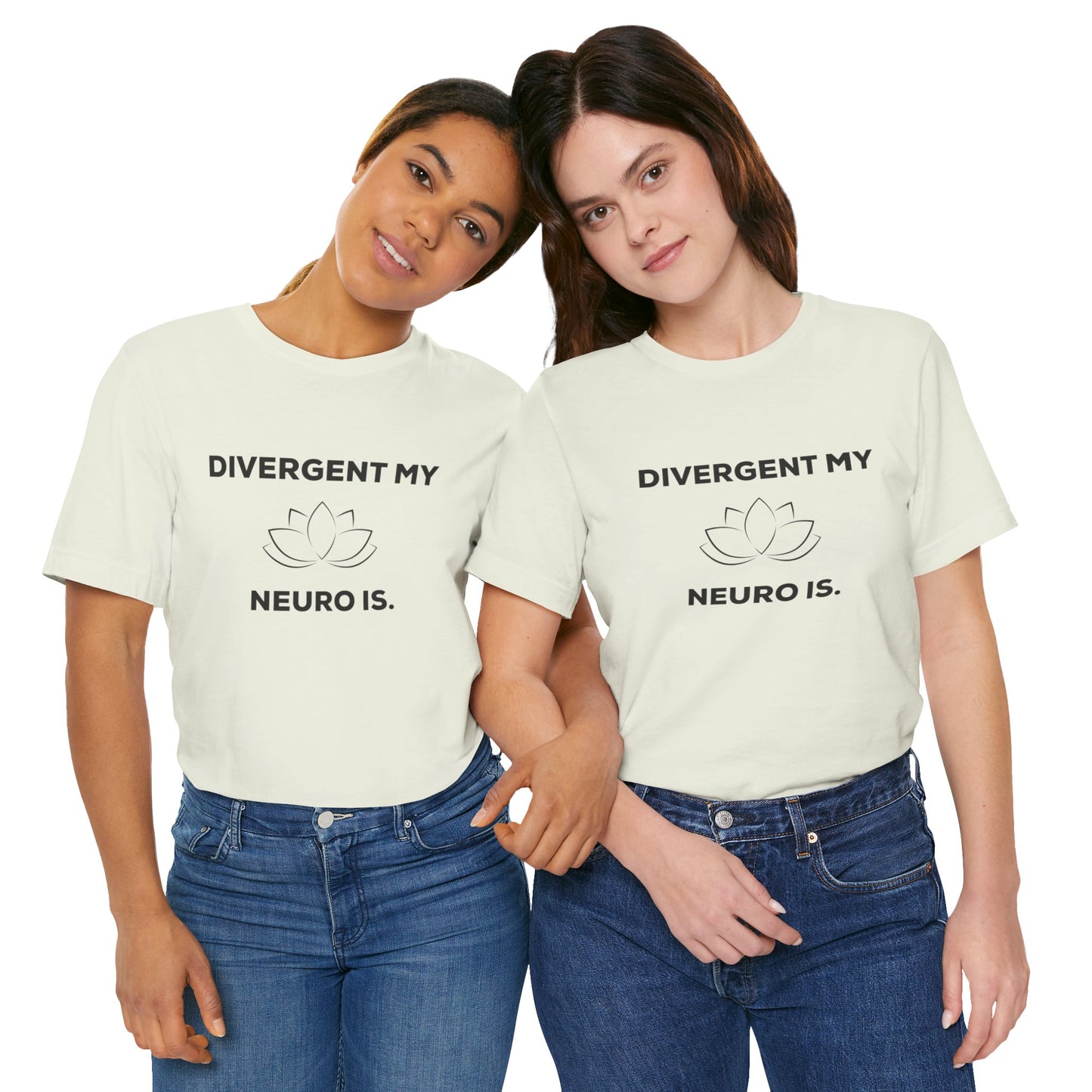 Divergent my Neuro Is - Unisex Jersey Short Sleeve Tee