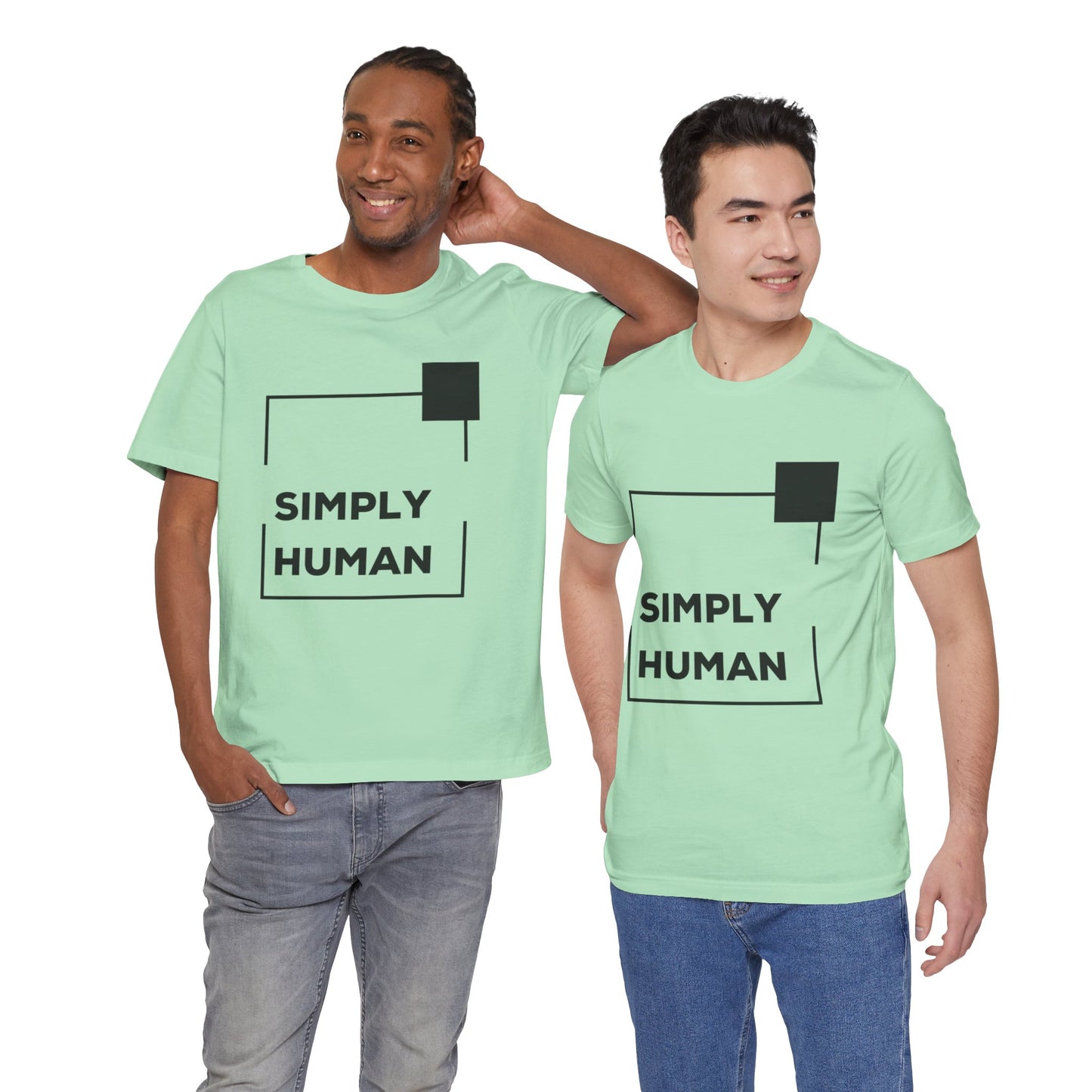 Simply Human - Unisex Jersey Short Sleeve Tee