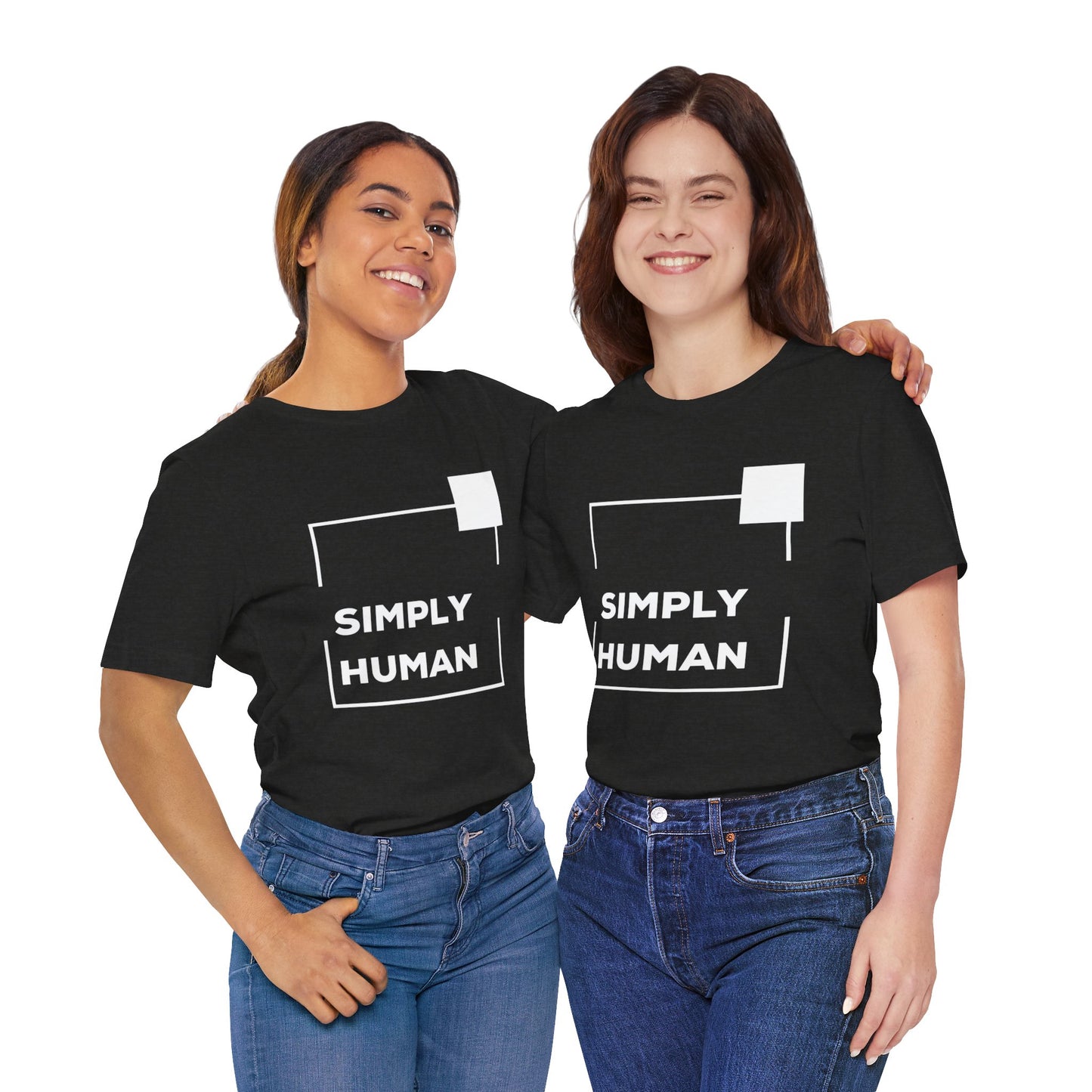 Simply Human - Unisex Jersey Short Sleeve Tee