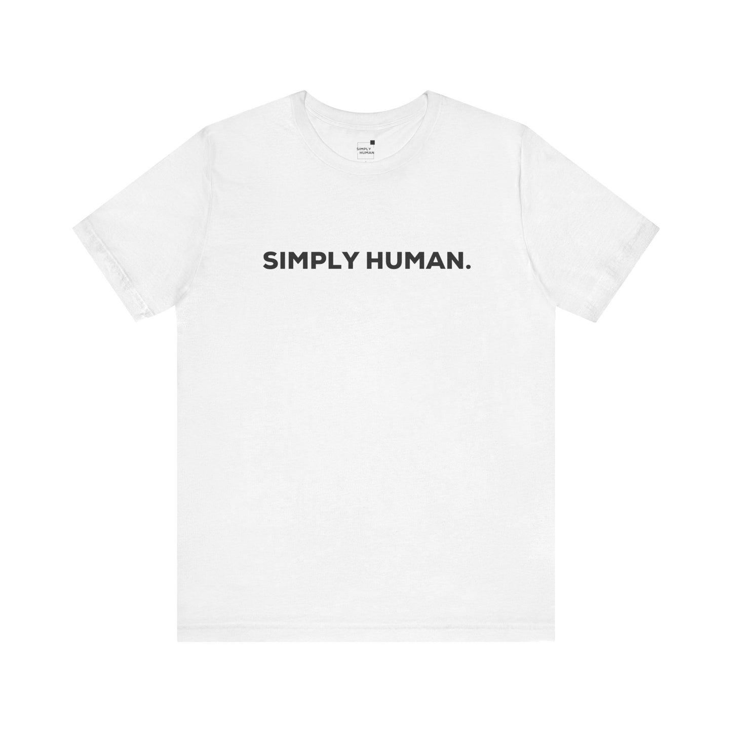 Simply Human period - Unisex Jersey Short Sleeve Tee