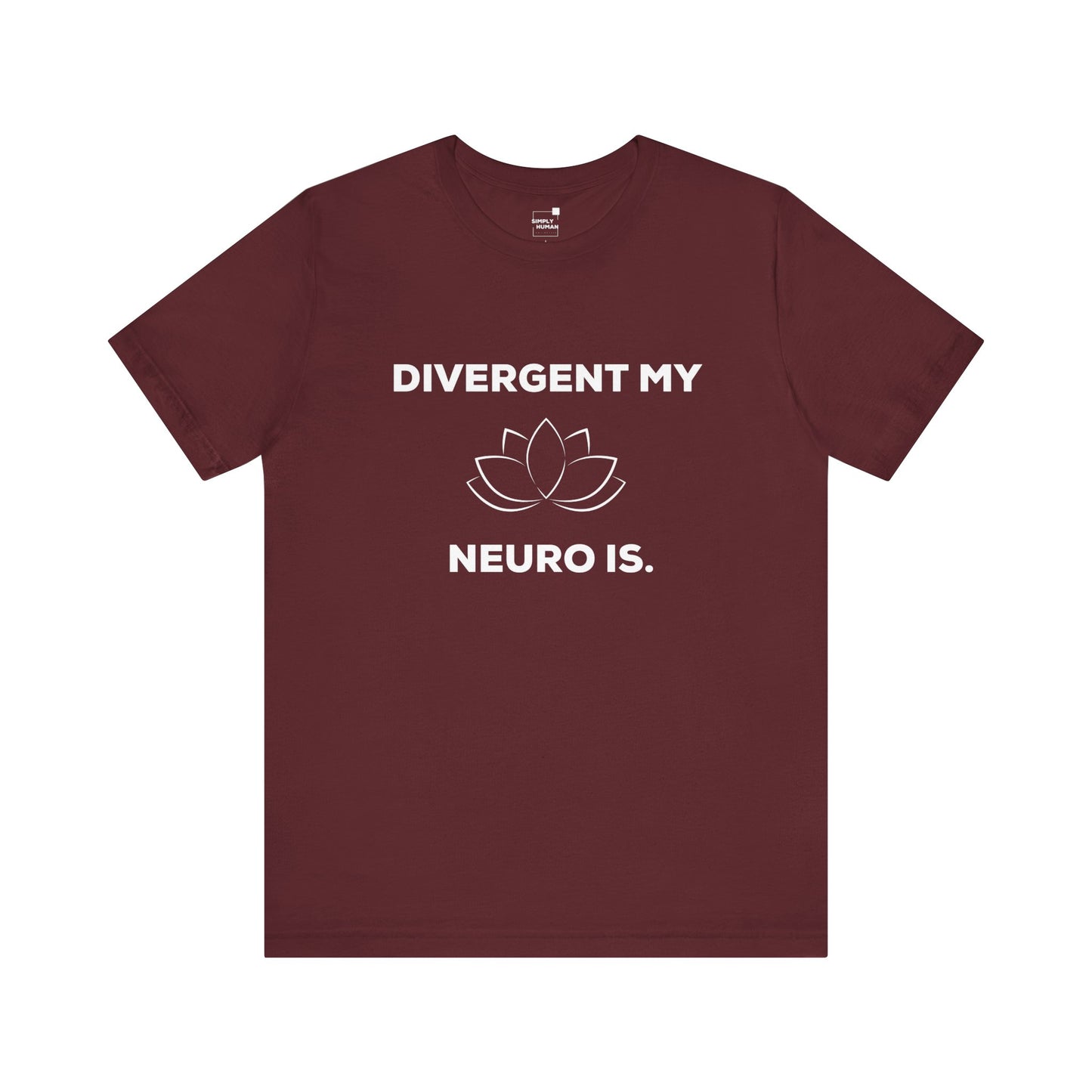 Divergent My Neuro Is - Unisex Jersey Short Sleeve Tee