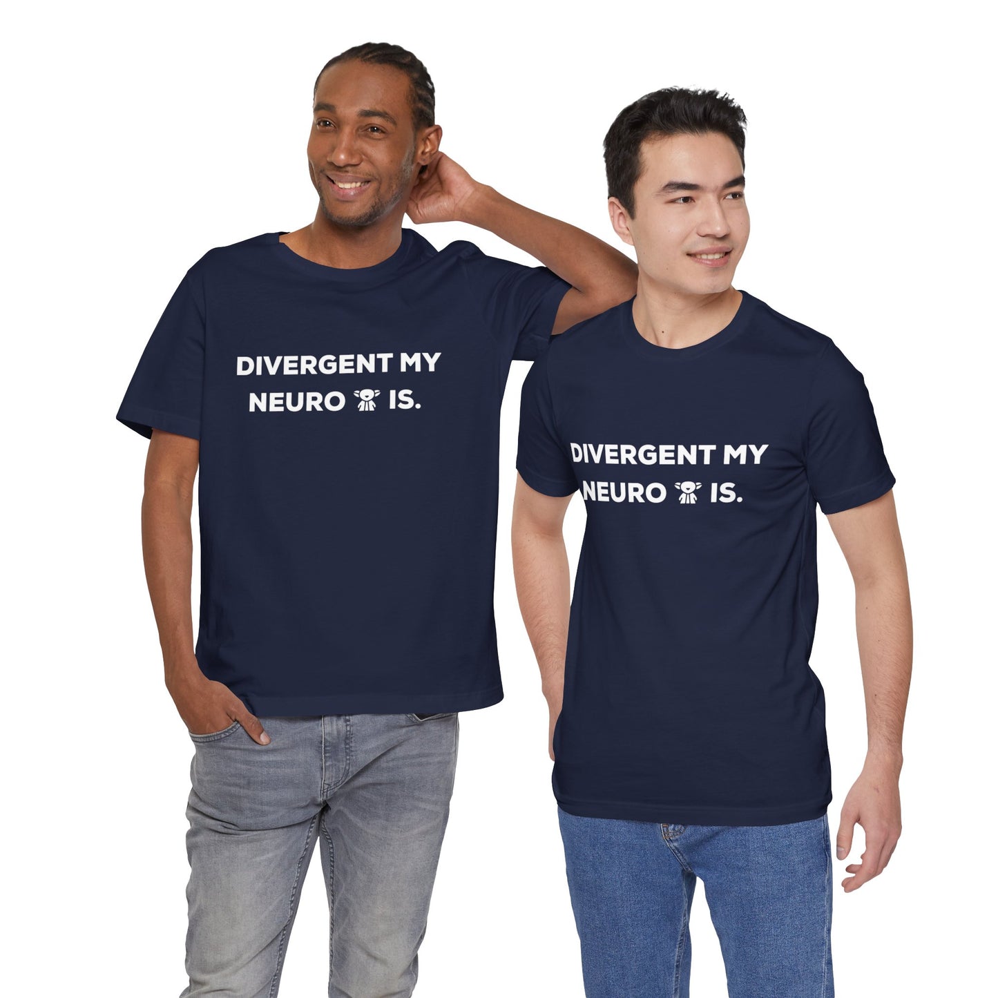 Divergent My Neuro Is - Unisex Jersey Short Sleeve Tee