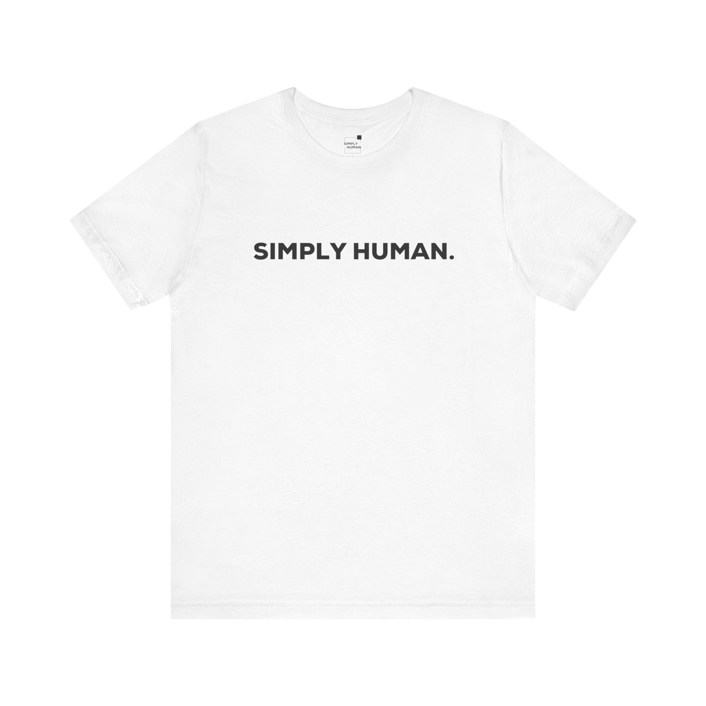 Simply Human period - Unisex Jersey Short Sleeve Tee