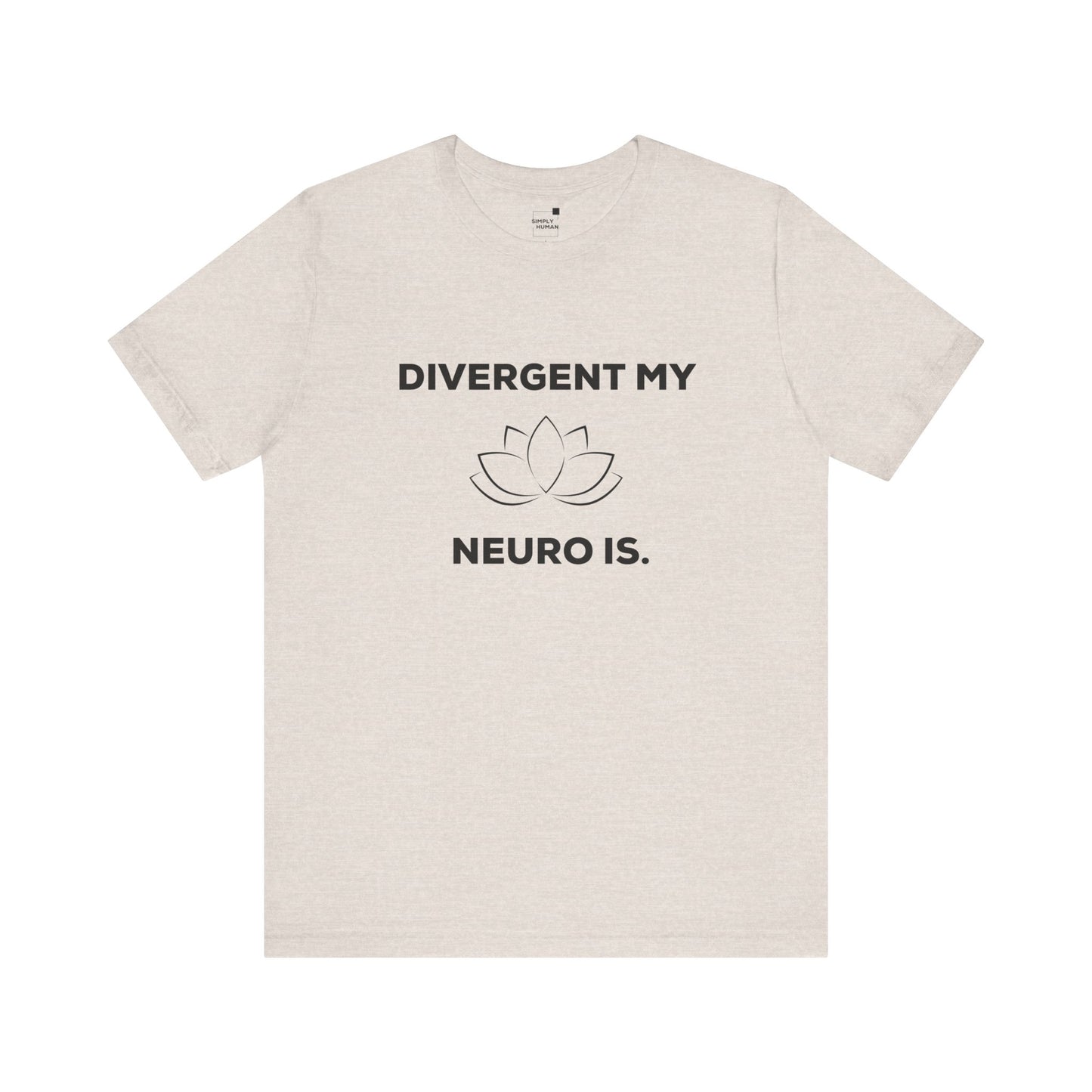 Divergent my Neuro Is - Unisex Jersey Short Sleeve Tee