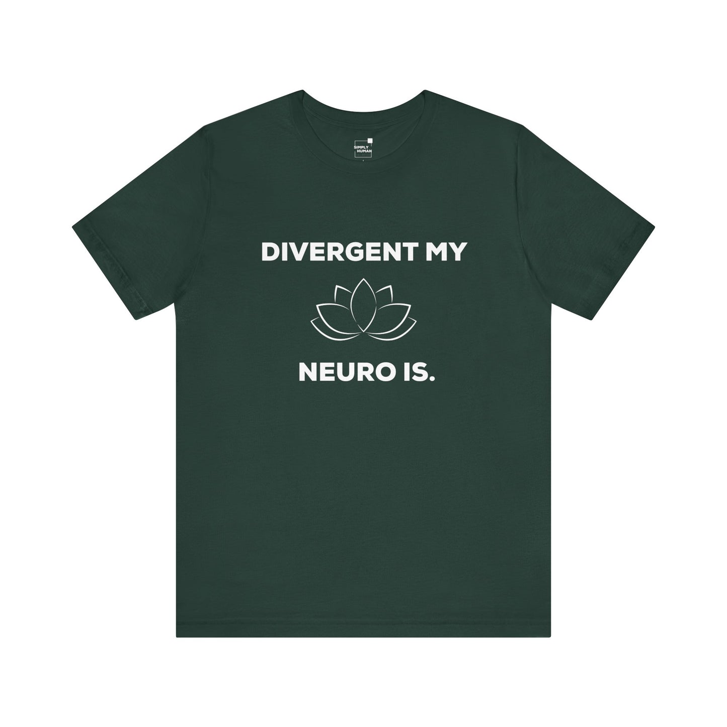 Divergent My Neuro Is - Unisex Jersey Short Sleeve Tee