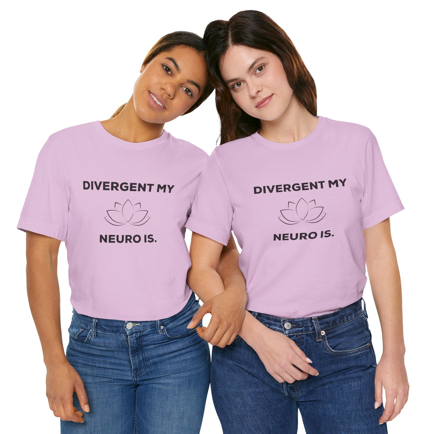 Divergent my Neuro Is - Unisex Jersey Short Sleeve Tee