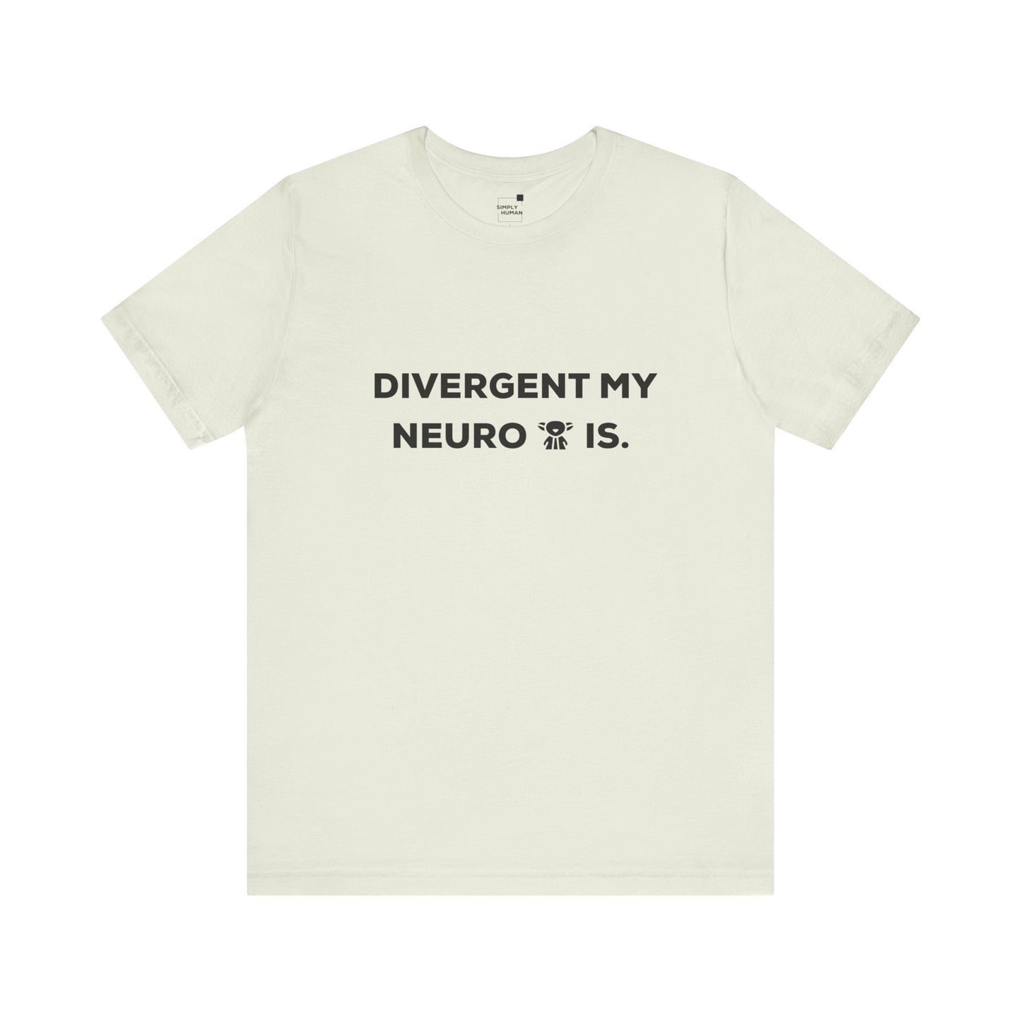 Divergent My Neuro Is - Unisex Jersey Short Sleeve Tee