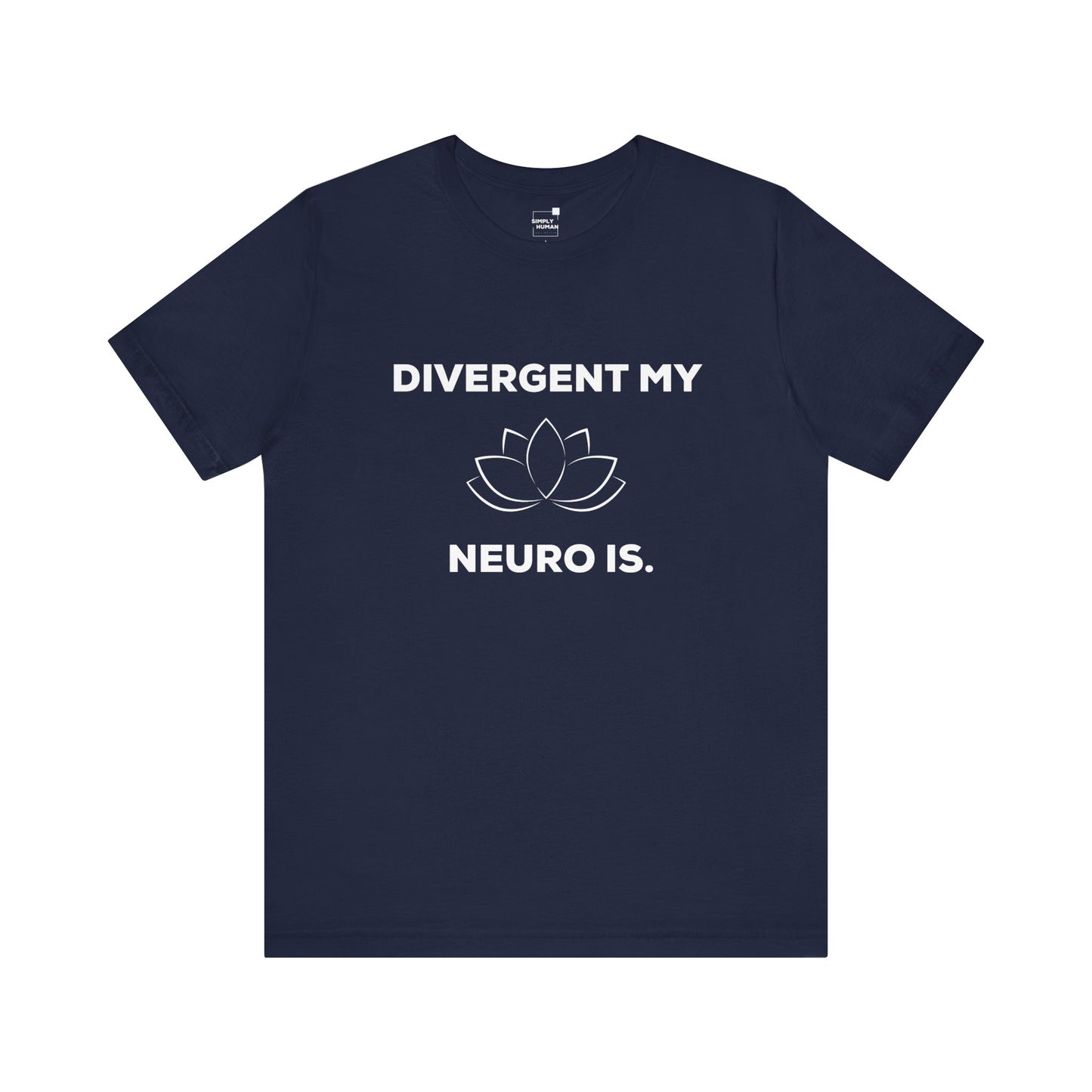 Divergent My Neuro Is - Unisex Jersey Short Sleeve Tee