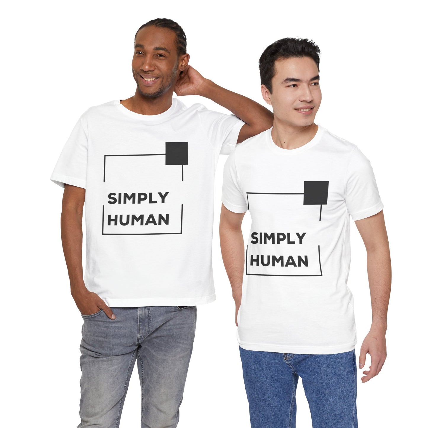 Simply Human - Unisex Jersey Short Sleeve Tee