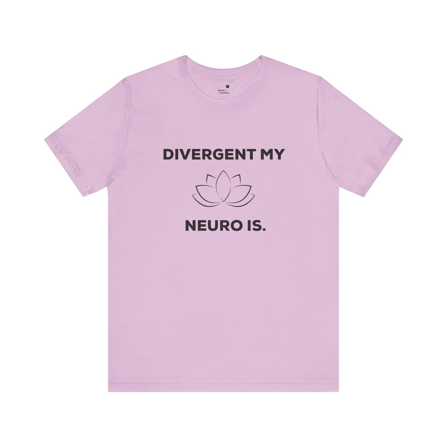 Divergent my Neuro Is - Unisex Jersey Short Sleeve Tee