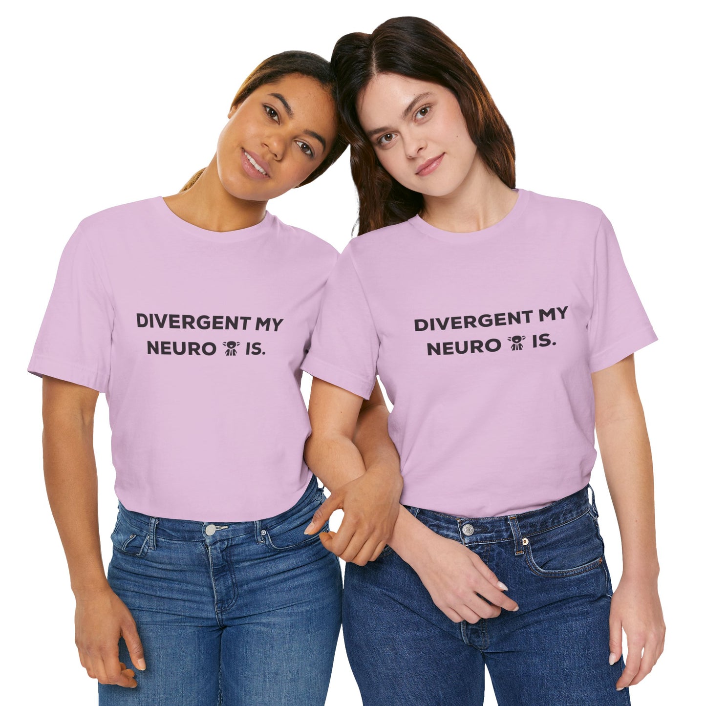 Divergent My Neuro Is - Unisex Jersey Short Sleeve Tee