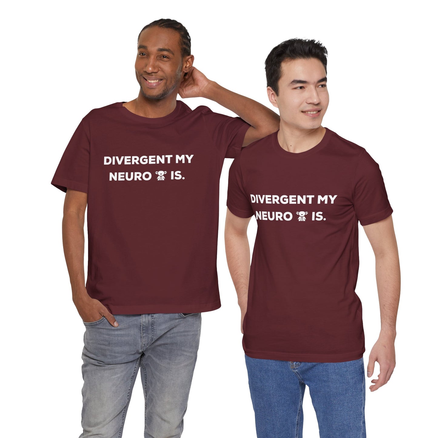 Divergent My Neuro Is - Unisex Jersey Short Sleeve Tee