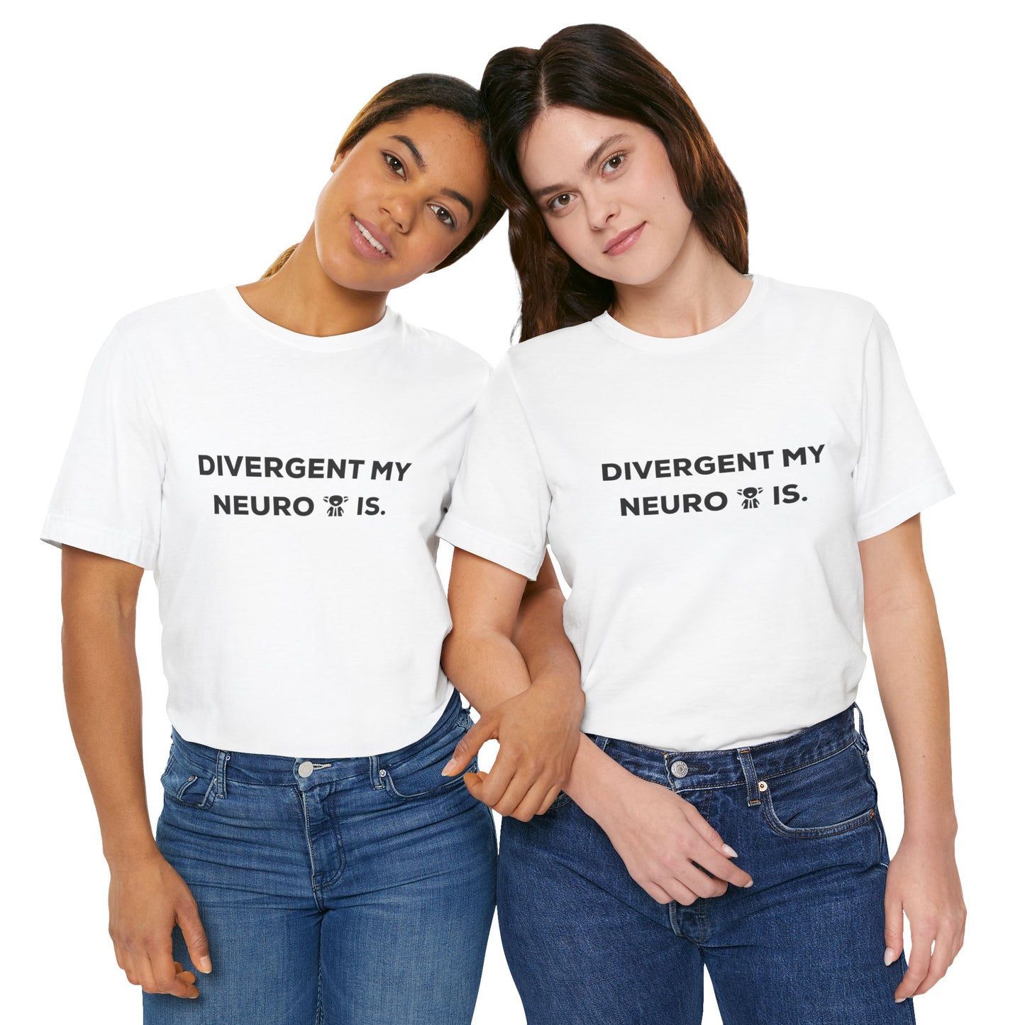 Divergent My Neuro Is - Unisex Jersey Short Sleeve Tee