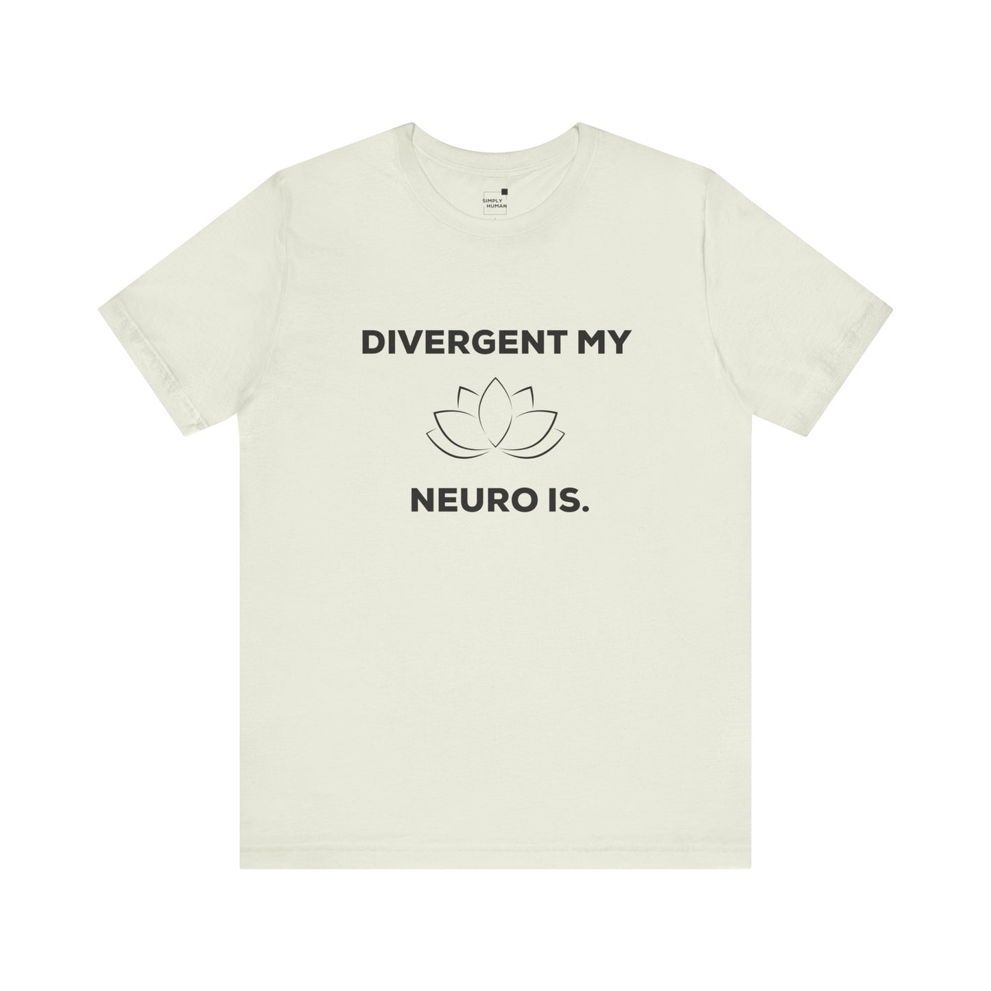 Divergent my Neuro Is - Unisex Jersey Short Sleeve Tee