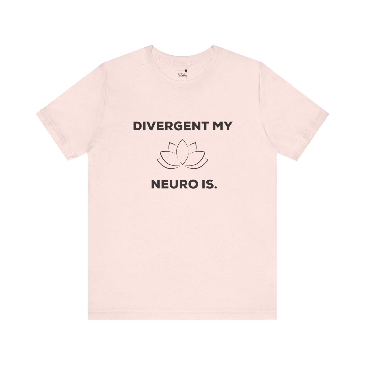 Divergent my Neuro Is - Unisex Jersey Short Sleeve Tee