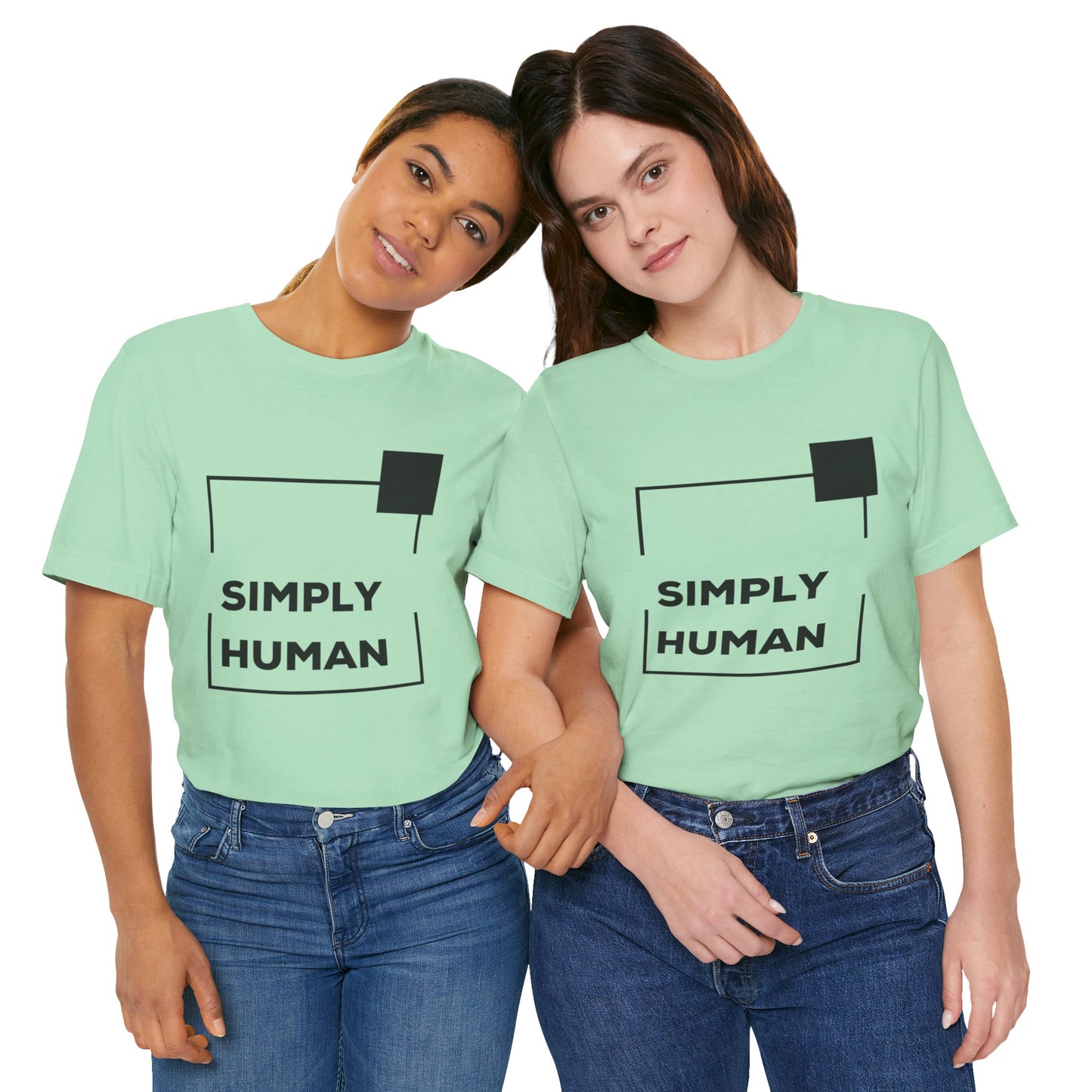 Simply Human - Unisex Jersey Short Sleeve Tee