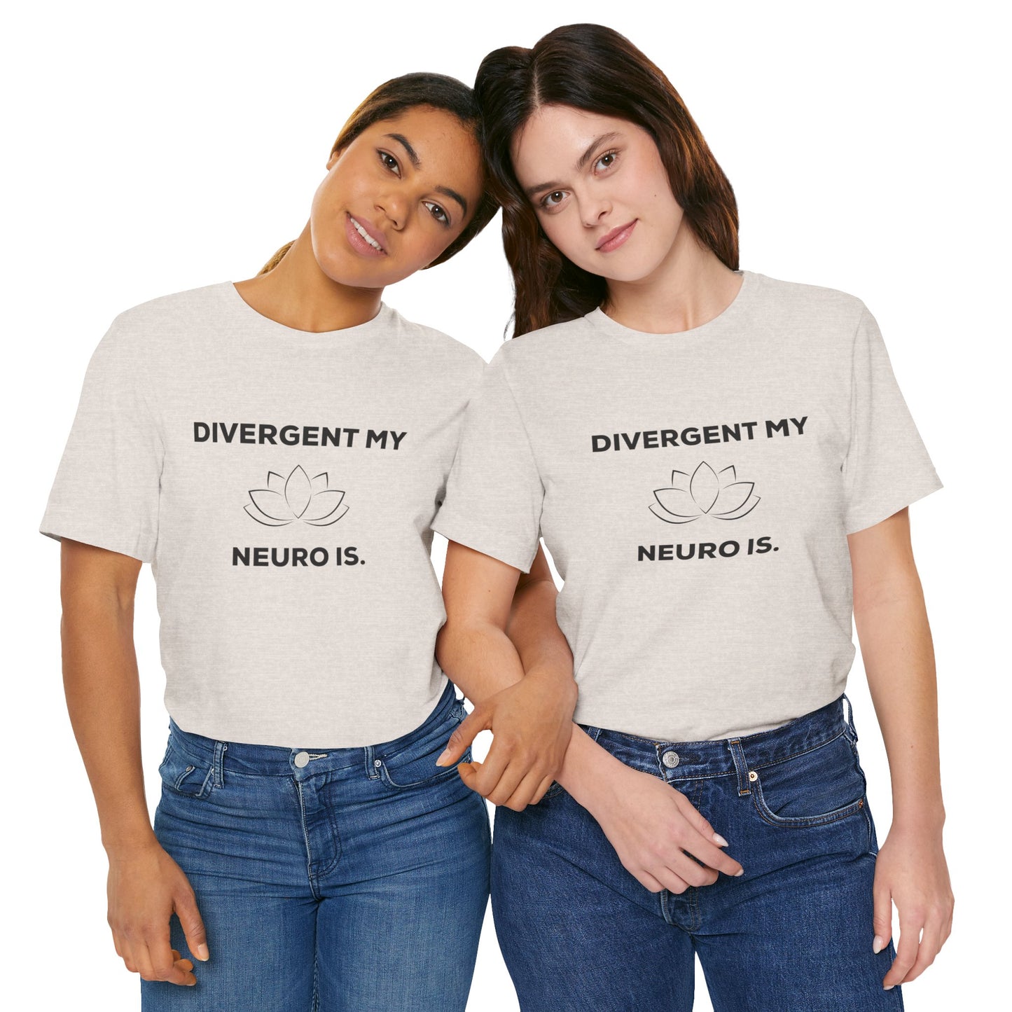 Divergent my Neuro Is - Unisex Jersey Short Sleeve Tee