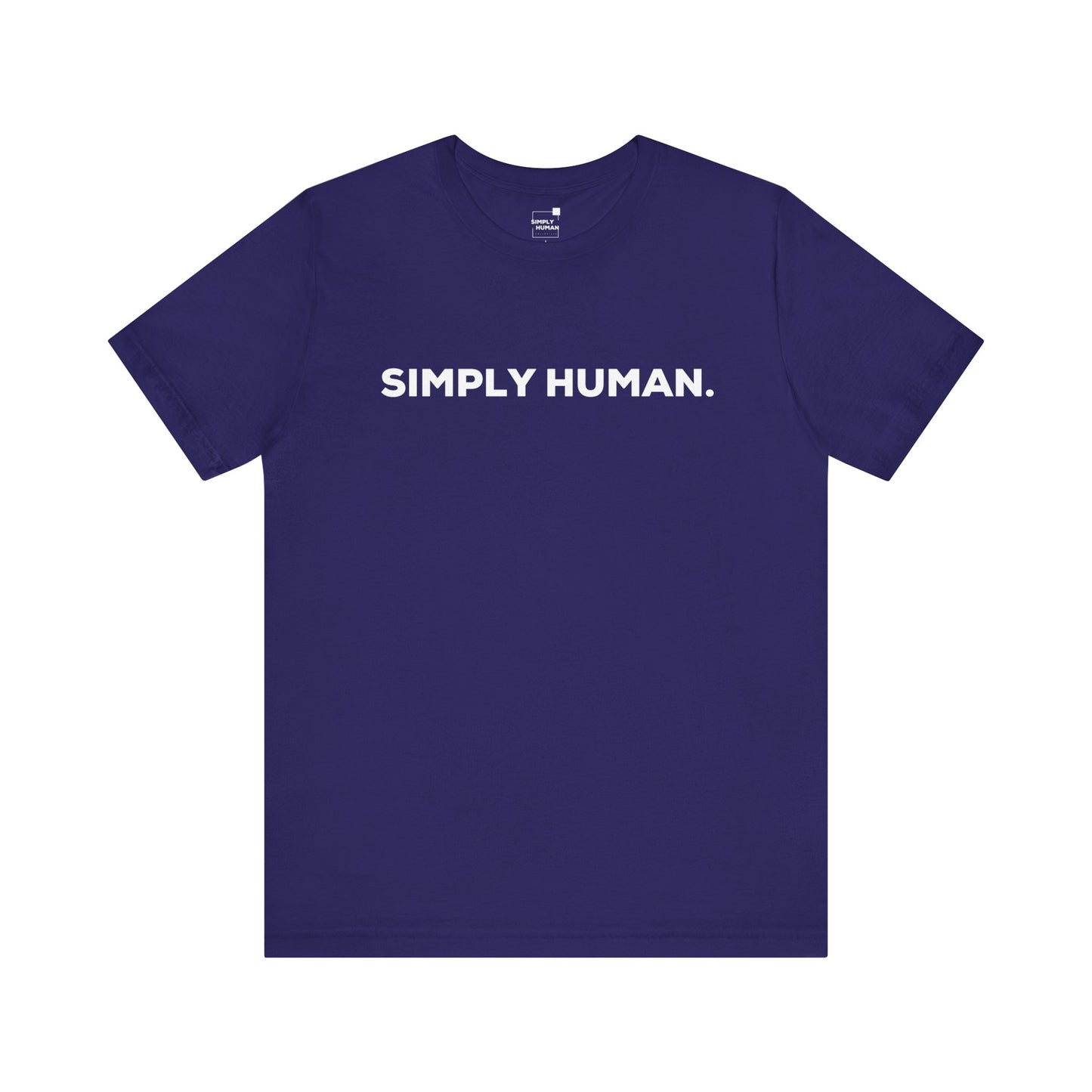 Simply Human period - Unisex Jersey Short Sleeve Tee