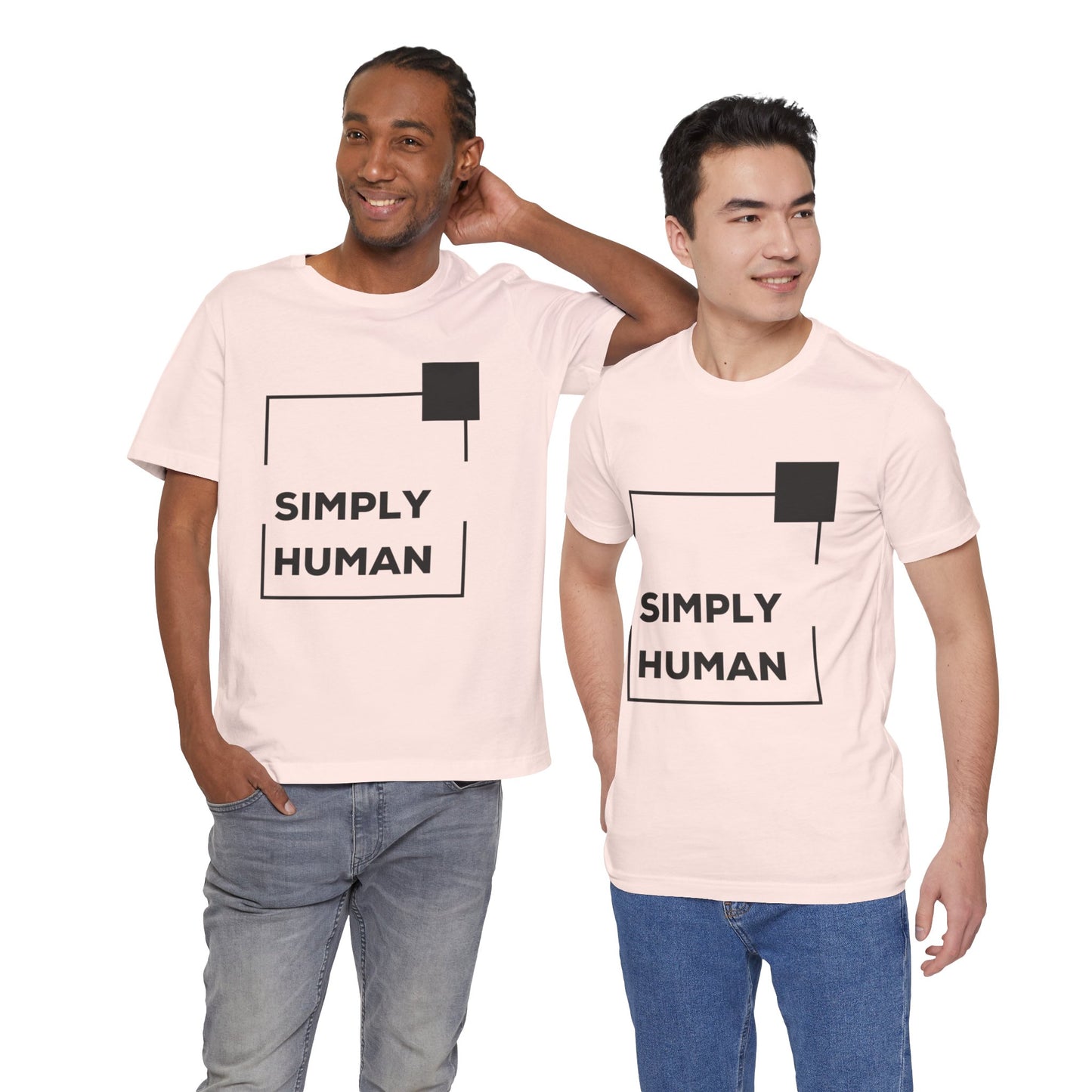 Simply Human - Unisex Jersey Short Sleeve Tee